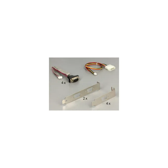 Modul MiniPCIe I O PCIe full size 4 x Seriell RS-232 mit Spannungsversorgung — image 3