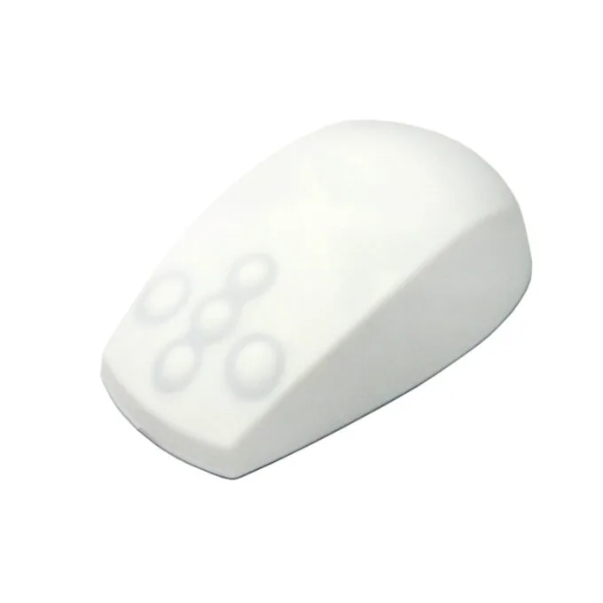 Mouse Cherry Medical ACTIVE KEY AK-PMT2LB-FS-W - Wireless Laser Mouse, 800 DPI, 5 Touch Buttons, Ergonomic, White — image 1