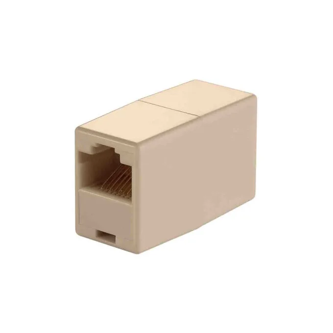 MP0031 RJ45 INLINE COUPLER FOR PATCH CORDS, 2 x RJ45 FEMALE, UNSHIELDED LOGILINK — image 1