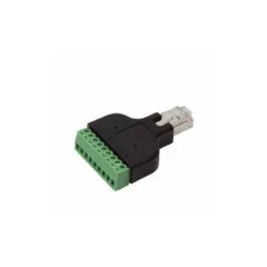 MP0050 RJ45 MALE TO 8-pin SCREW TERMINAL ADAPTER LOGILINK