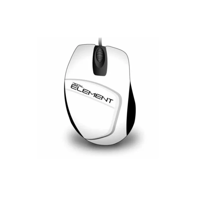 MS-30W USB Mouse Element White - 1200 DPI Optical — image 1