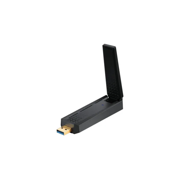 MSI AX E5400 (AXE5400) - USB Wi-Fi Adapter - Dual-Band 2.4/5GHz - USB Type-A (USB 2.0) - Black - Windows 10/11 — image 2