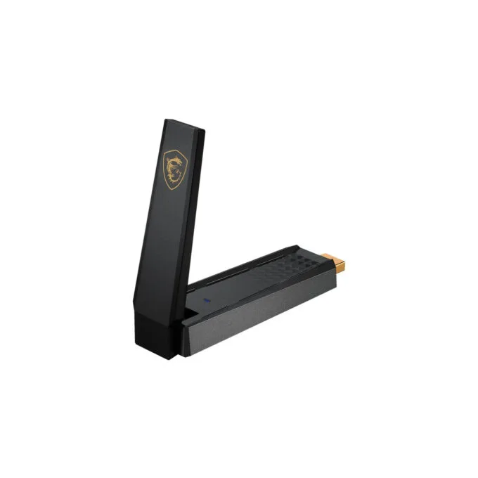 MSI AX E5400 (AXE5400) - USB Wi-Fi Adapter - Dual-Band 2.4/5GHz - USB Type-A (USB 2.0) - Black - Windows 10/11 — image 3