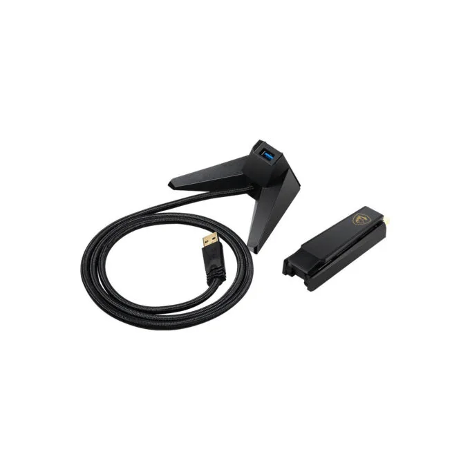 MSI AX E5400 (AXE5400) - USB Wi-Fi Adapter - Dual-Band 2.4/5GHz - USB Type-A (USB 2.0) - Black - Windows 10/11 — image 9