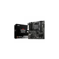 MSI B550M PRO-VDH - AM4 Micro-ATX Motherboard, AMD B550, DDR4, 128GB, PCIe 4.0, 2x M.2