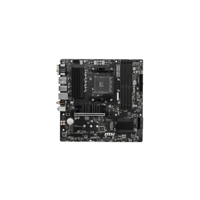 MSI B550M PRO-VDH WIFI - Micro-ATX AM4 DDR4 Motherboard, 128GB Max, Wi-Fi 6, PCIe 4.0, Gigabit LAN, 7.1 Audio, Black — image 2