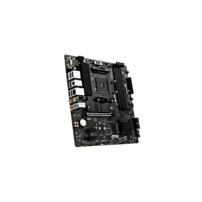 MSI B550M PRO-VDH WIFI - Micro-ATX AM4 DDR4 Motherboard, 128GB Max, Wi-Fi 6, PCIe 4.0, Gigabit LAN, 7.1 Audio, Black — image 4