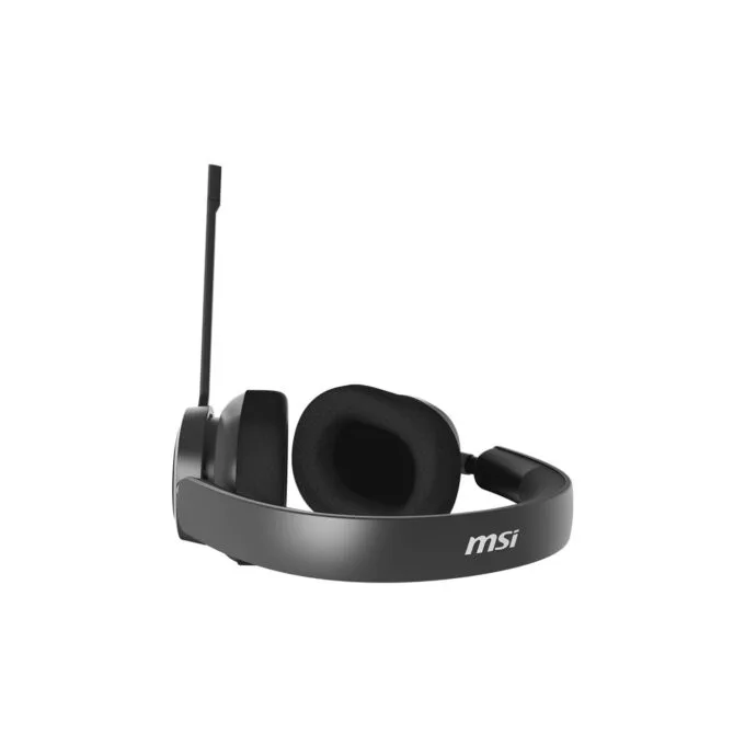 MSI Maestro 300 - Wired Gaming Headset - Black, USB-C/USB-A, Rotary Volume, Boom Mic — image 4