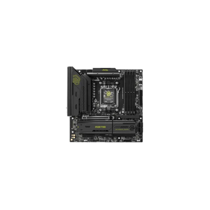 MSI MAG B850M MORTAR WIFI - AM5 Micro-ATX Motherboard - DDR5, 4x DIMM (256GB), PCIe 4.0, RGB, Wi‑Fi, Black — image 2