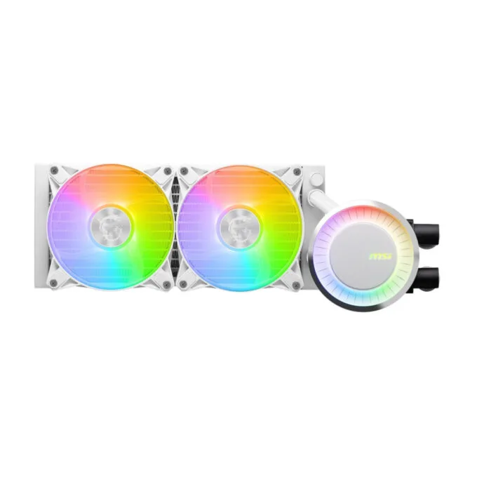 MSI MAG CORELIQUID E240 - White 240mm AIO CPU Cooler — image 1