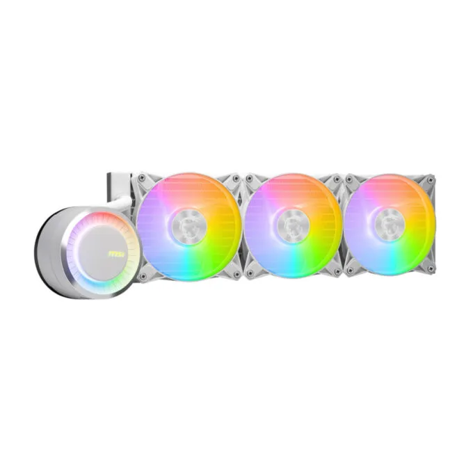 MSI MAG CORELIQUID E360 - AIO 360mm Liquid CPU Cooler - White — image 5