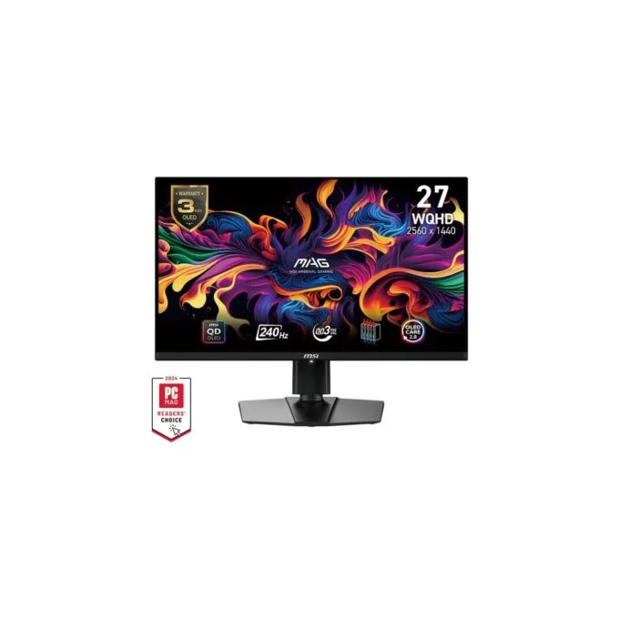 MSI MAG Monitor - 271QPXDE - 27in QD-OLED Flat TFT, E2 — image 2
