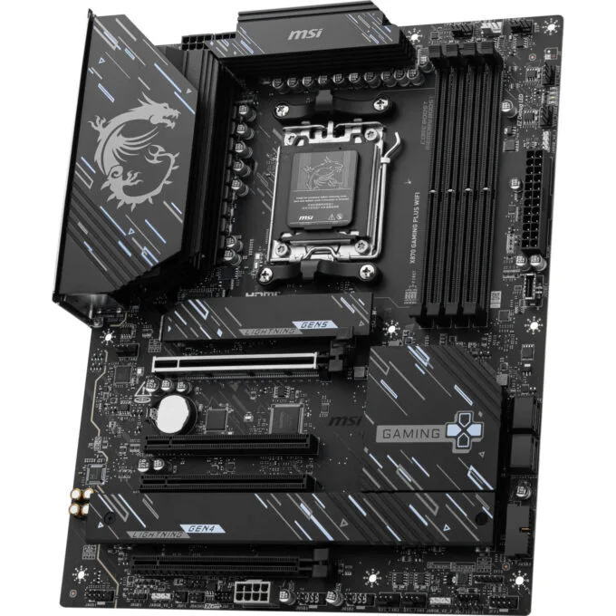 MSI MAG X870 Gaming Plus WiFi - AM5 ATX Motherboard, DDR5 4x DIMM (128GB), Wi-Fi 7, 5GbE — image 2