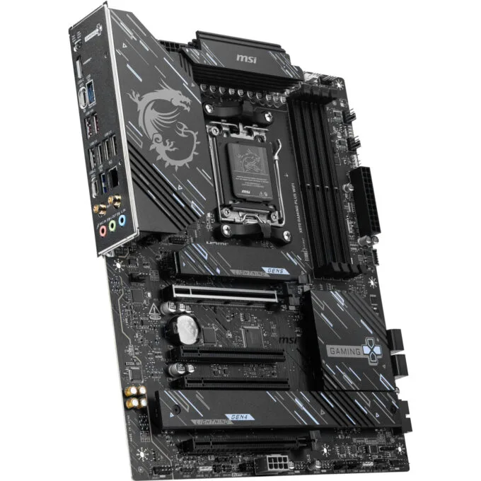 MSI MAG X870 Gaming Plus WiFi - AM5 ATX Motherboard, DDR5 4x DIMM (128GB), Wi-Fi 7, 5GbE — image 3