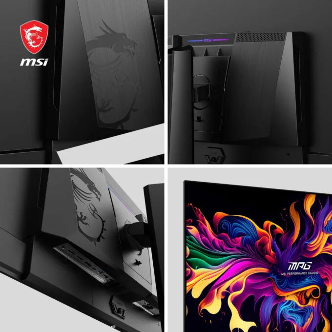 MSI MPG 271QRXDE - 26.5" QD-OLED Gaming Monitor - 2560x1440 QHD, 360Hz, 1ms, Black — image 8