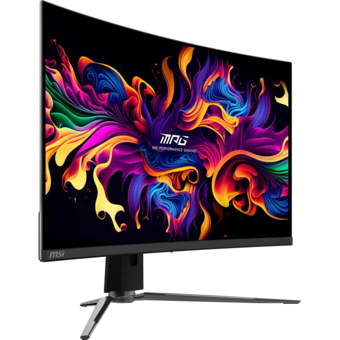 MSI MPG 321CURXDE - 31.5in QD-OLED 4K 240Hz Gaming Monitor - Black, 0.05ms GTG, DisplayHDR 400 True Black — image 3