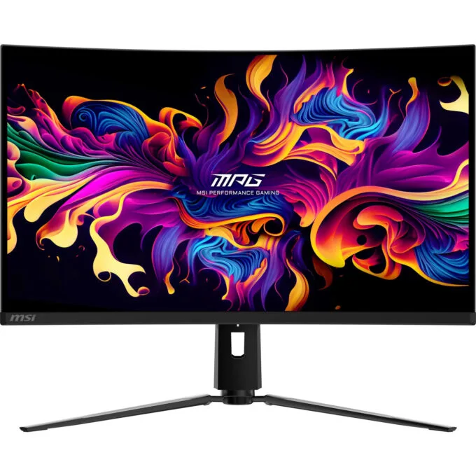 MSI MPG 321CURXDE - 31.5in QD-OLED 4K 240Hz Gaming Monitor - Black, 0.05ms GTG, DisplayHDR 400 True Black — image 9