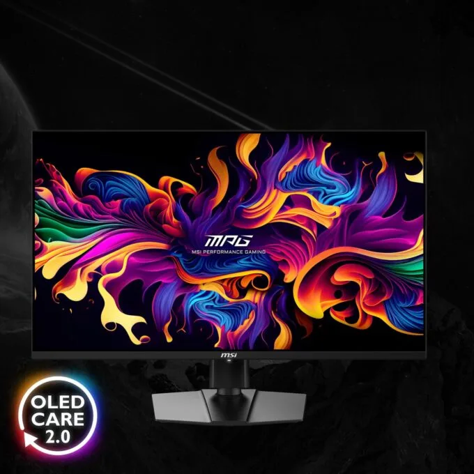 MSI MPG - 321URXDE - QD-OLED, 80 cm (31.5 in), Black, UltraHD 4K, Adaptive-Sync, USB-C, 240 Hz panel — image 11