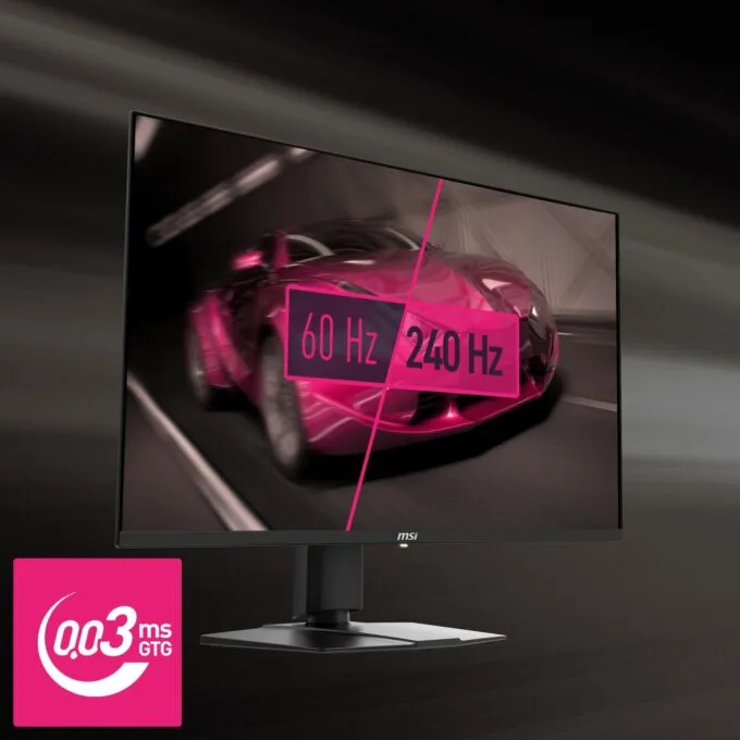 MSI MPG - 321URXDE - QD-OLED, 80 cm (31.5 in), Black, UltraHD 4K, Adaptive-Sync, USB-C, 240 Hz panel — image 7