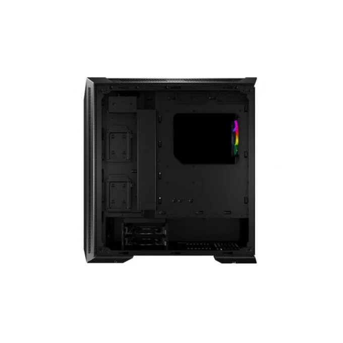 MSI MPG GUNGNIR 100 - Mid Tower Gaming PC Case - Black, Tempered Glass, ARGB Fans, E-ATX/ATX Compatible — image 4