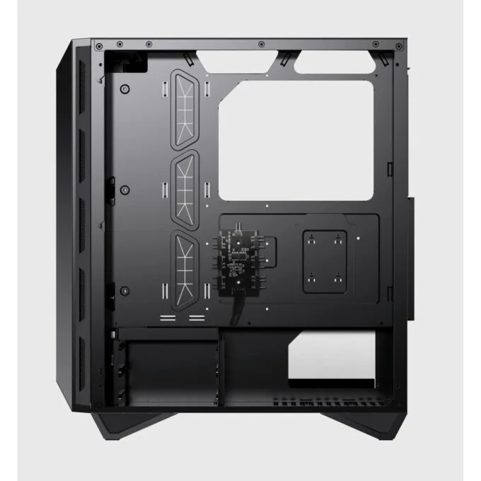 MSI MPG GUNGNIR 110R - Mid Tower Gaming PC Case, Black, Tempered Glass, ARGB Fans, USB-C — image 5