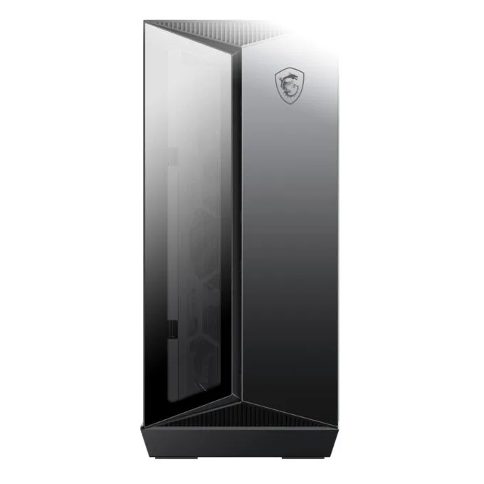 MSI MPG GUNGNIR 110R - Mid Tower Gaming PC Case, Black, Tempered Glass, ARGB Fans, USB-C — image 6