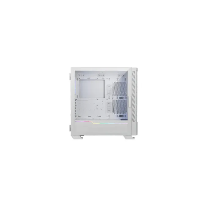 MSI MPG VELOX 100R - Mid Tower PC Case - White, Tempered Glass, ARGB Fans — image 3