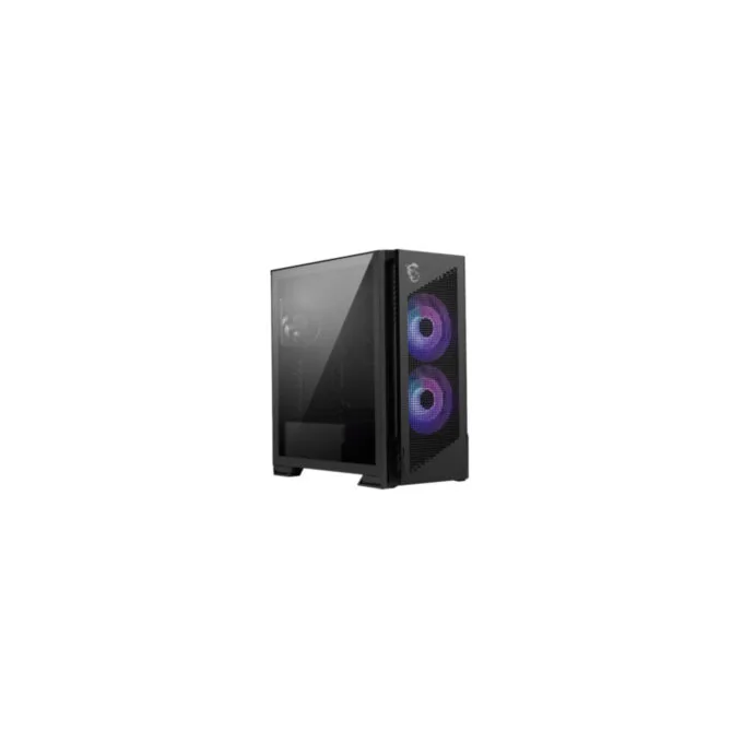 MSI MPG VELOX 300R PZ - Mid Tower Gaming Case (Black) - High-Airflow, 400mm GPU, 165mm CPU Cooler Clearance — image 1