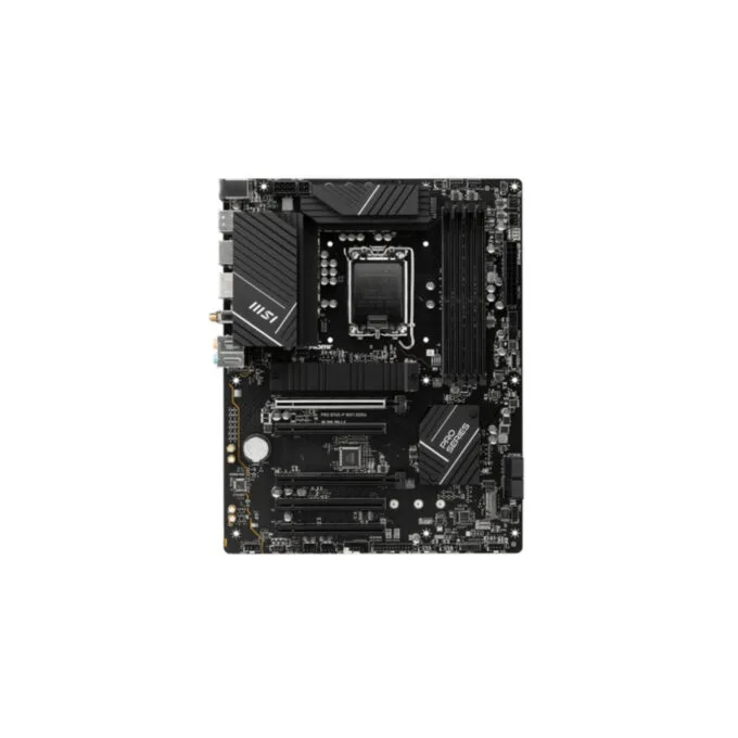 MSI PRO B760-P WIFI DDR4 - LGA1700 ATX Motherboard - Black, Up to 128GB DDR4, Wi-Fi, 2x M.2, 2.5Gb LAN — image 2