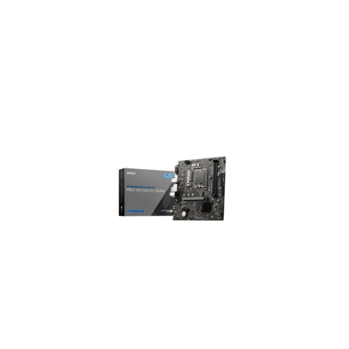 MSI PRO H610M-G LGA1700 Micro-ATX Intel H610 DDR5 96GB HDMI2.1 — image 1