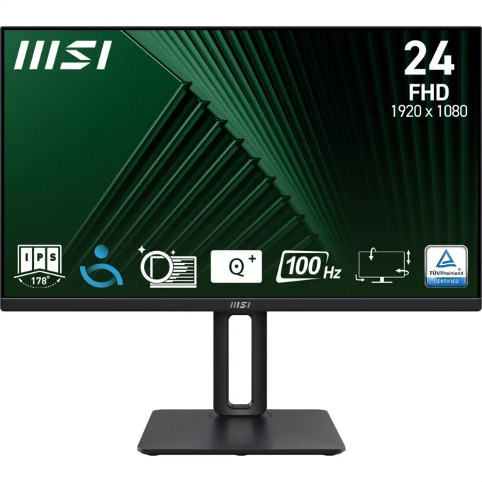 MSI PRO MP245PG - MP245PG - 24" IPS FHD, 100Hz, 4ms, Pivot, HDMI, DP — image 3