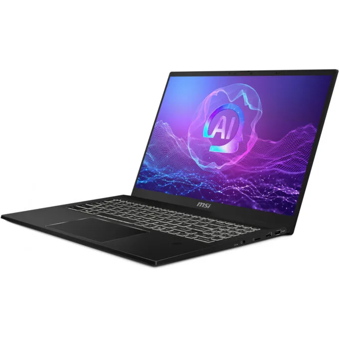 MSI Summit A16 AI+ - A3HMTG-035 - Black, 16" QHD+ 2560x1600, AMD Ryzen AI 9 (2.0–5.0GHz), 32GB LPDDR5, 1TB SSD, Win11 Pro — image 2