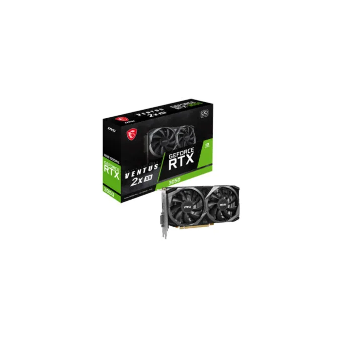 MSI Ventus 2X XS OC - GeForce RTX 3050 - 8GB GDDR6, White, 1807 MHz — image 4