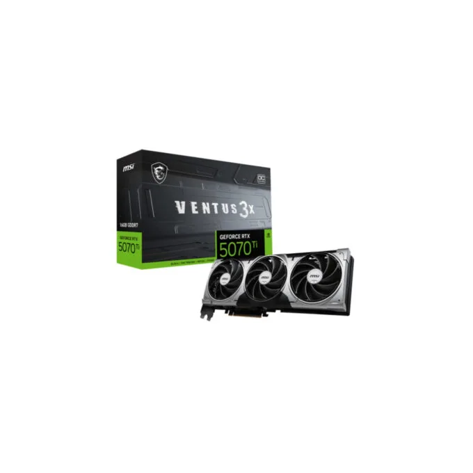 MSI Ventus 3X OC GeForce RTX 5070 Ti - 16GB GDDR7, 2482 MHz Boost — image 7