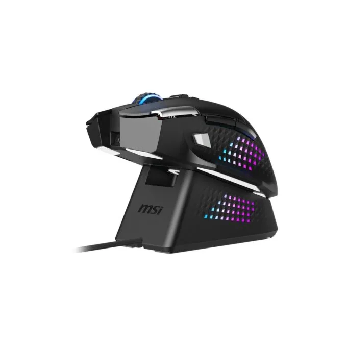 MSI Versa Pro W + Mouse Dock Pro - Wireless gaming mouse with charging dock — image 2