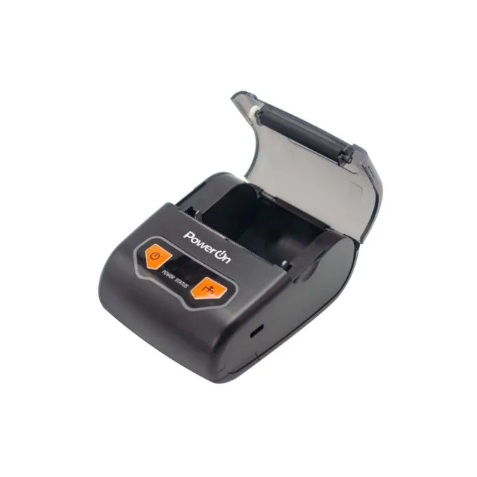 MTP-01 MOBILE THERMAL RECEIPT PRINTER BLACK POWER-ON — image 3