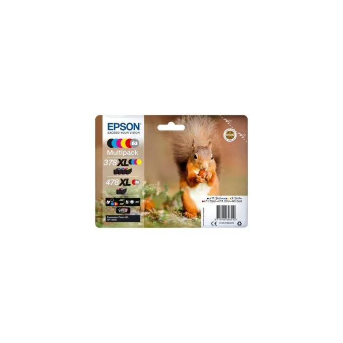 Multipack 378XL 478XL - C13T379D4010 - Ink — image 1