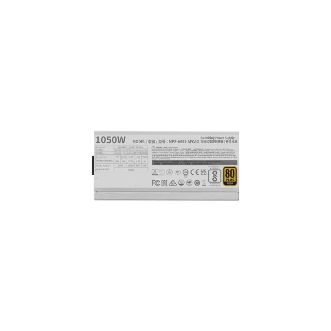 MWE White PC power supply - 1050 V2 - White — image 5