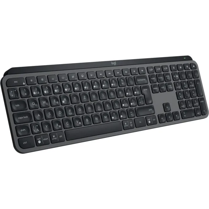 MX Keys S Graphite - Full-Size Wireless Keyboard with Tri-Mode Connectivity — image 7