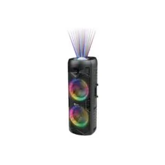 N-Gear Portable Speaker - LGP-5150 - with Disco Ball 1x Wireless Mic BT USB & Powerbank Function