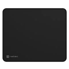 Natec COLORS SERIES Medium Mousepad Obsidian Black 300x250mm