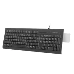 Natec MORAY NKL-1055 Wired Keyboard with ID Card Reader - Black