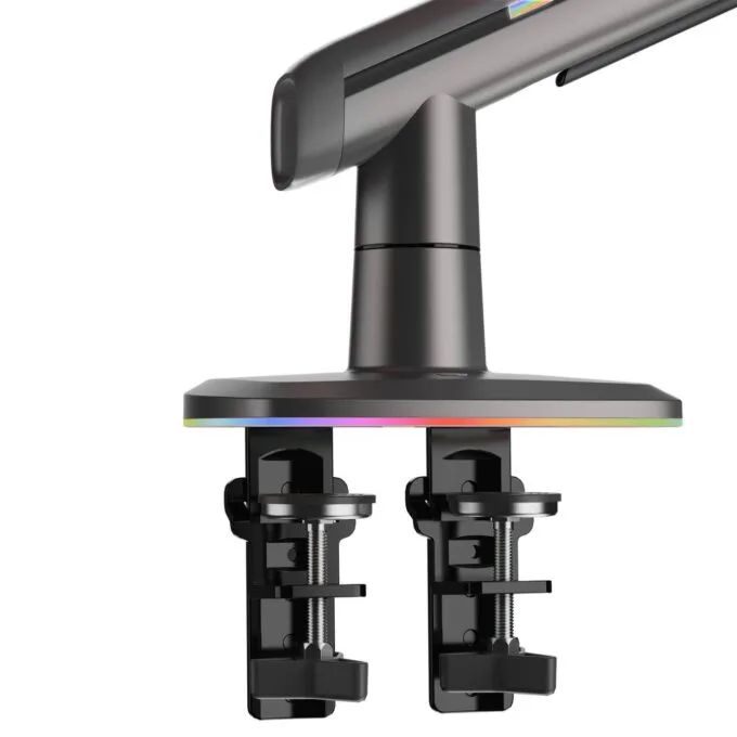NBMounts F5 Gaming Single Arm RGB Monitor Desk Mount up to 20kg — image 7