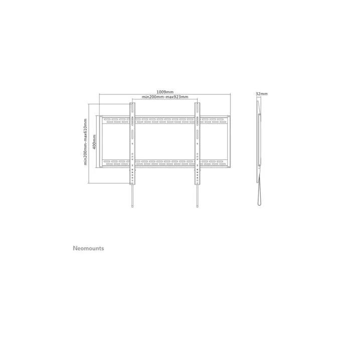Neomounts LFD-W1000 Wandhalterung für Flachbild-Fernseher bis 100' — image 7