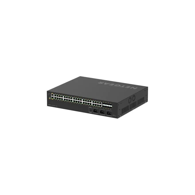 NETGEAR AV LINE - M4250-40G8XF-POE++ - 40x Gigabit PoE++ Ports, 8x SFP+, L2/L3 Managed, 2U Rackmount, Black — image 4