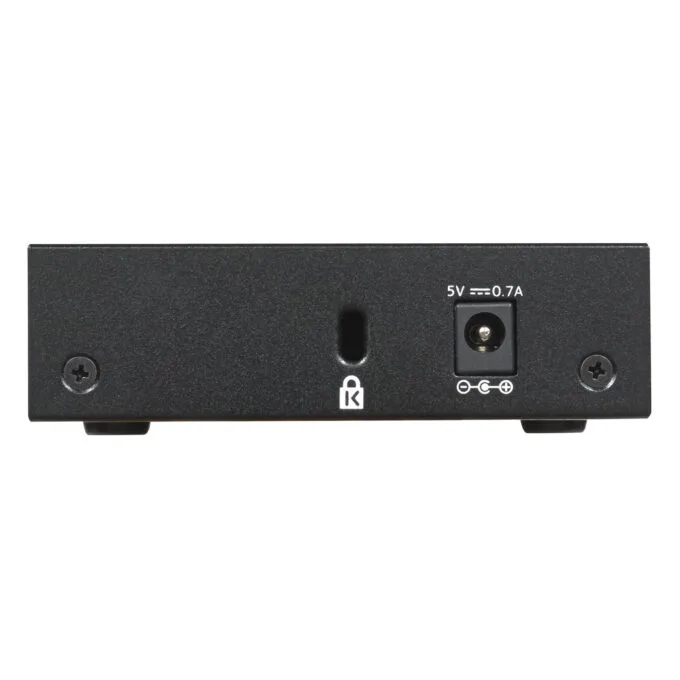 NETGEAR GS305 - 5-Port Gigabit Unmanaged Switch - Black Metal, Wall-Mountable — image 3