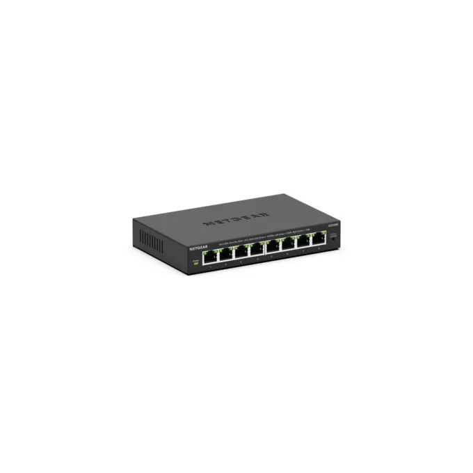 NETGEAR GS308E-400EUS - 8-Port Gigabit Managed L2/L3 Switch, Black, DC 12V — image 2