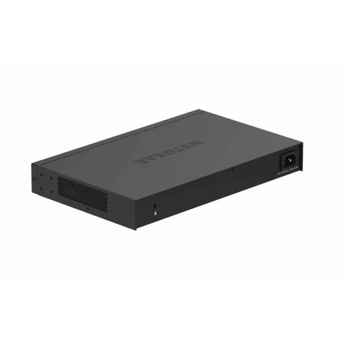 NETGEAR GS324P-100EUS - 24-Port Gigabit Unmanaged PoE+ Switch, Black, 1U Rackmount — image 2