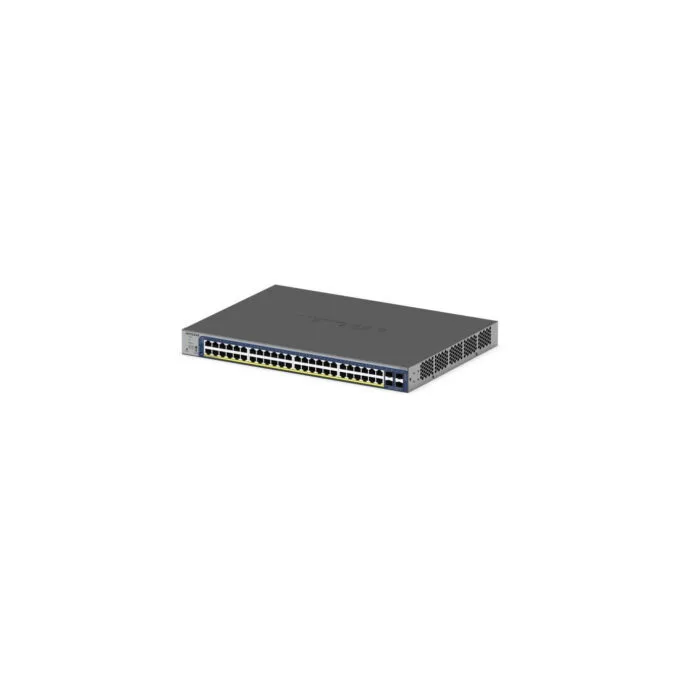 NETGEAR GS752TXP - 48-Port PoE+ 390W, 4x SFP+ 10G Stackable Smart Switch - Black — image 3