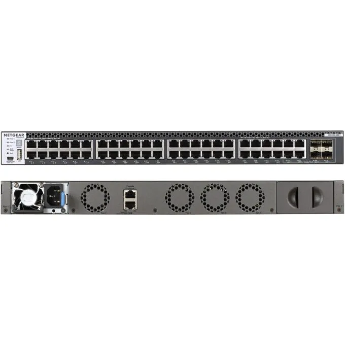 Netgear M4300-48X - M4300-48X - Rack-Mount, 48-Port, SFP+ Uplink, Managed Switch — image 1